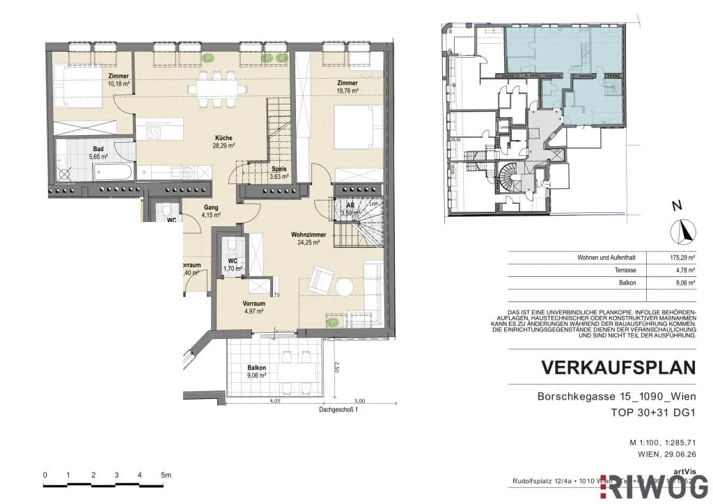 5-Zimmer-Wohnung kaufen in Wien – 174,08 m², € 1.665.000 – Bild 35 von 37