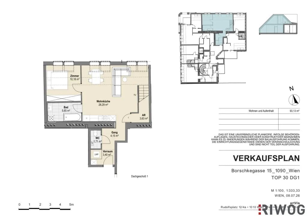 3-Zimmer-Wohnung kaufen in Wien – 93,13 m², € 845.000 – Bild 24 von 26