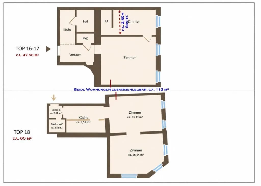 4-Zimmer-Wohnung kaufen in Wien – 112,5 m², € 549.000 – Bild 2 von 32
