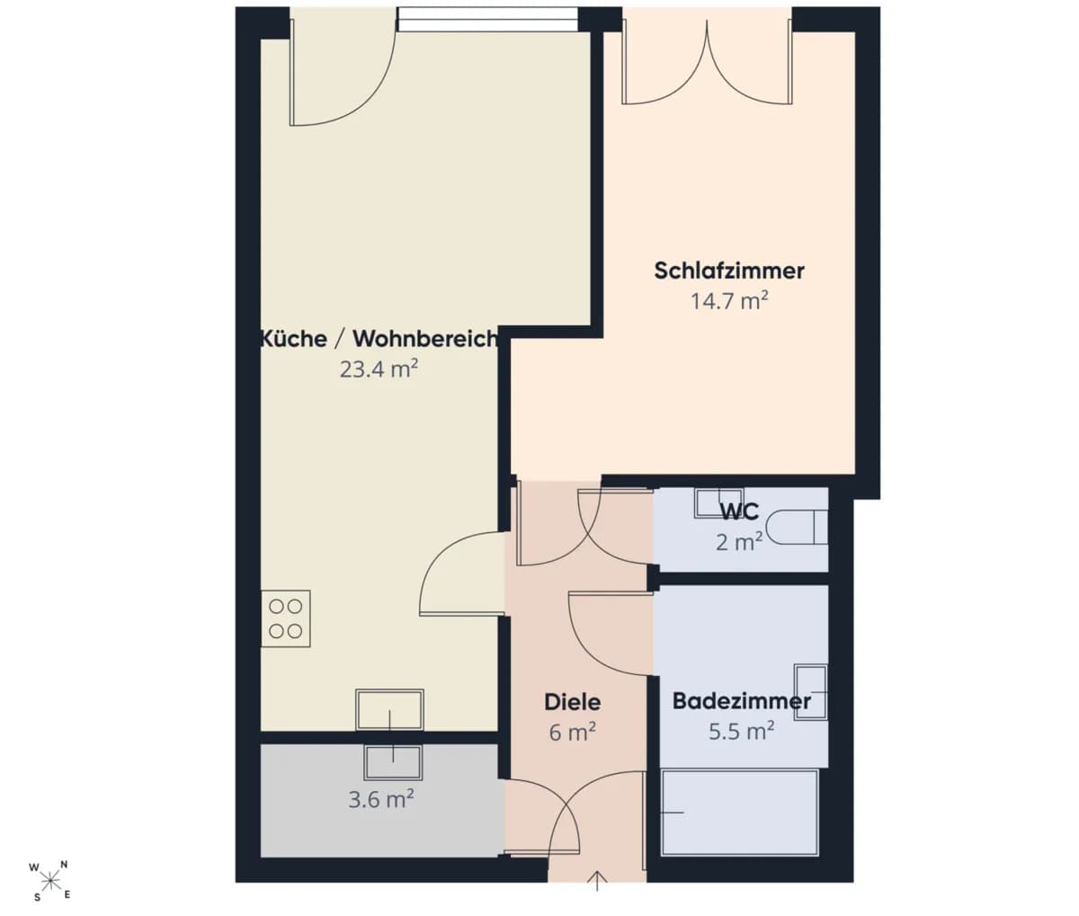 2-Zimmer-Wohnung kaufen in Villach – 56,07 m², € 294.500 – Bild 10 von 10