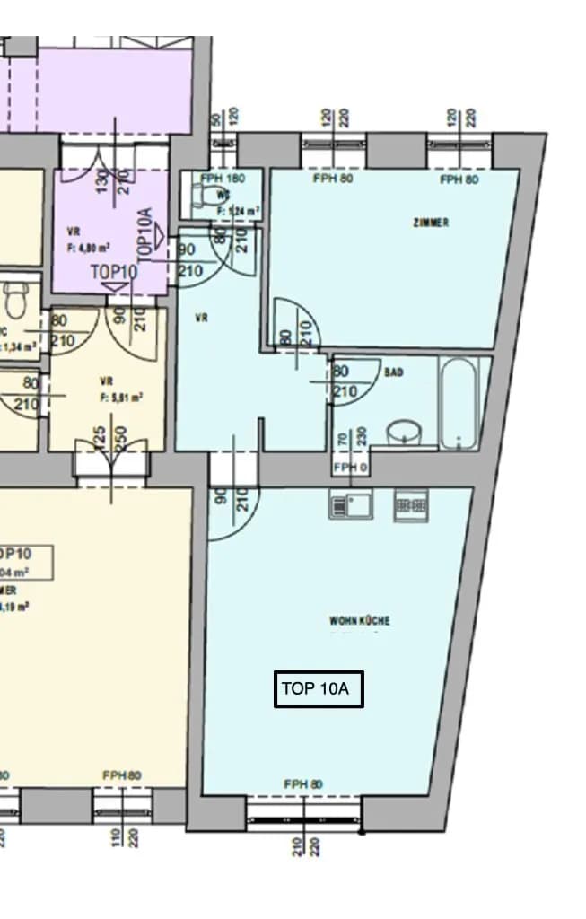 2-Zimmer-Wohnung kaufen in Wien – 55,01 m², € 339.000 – Bild 11 von 11