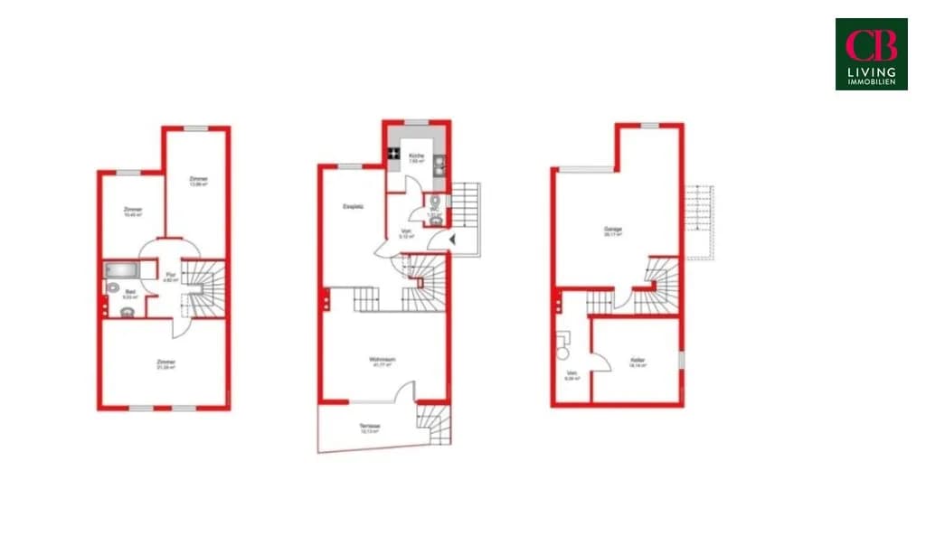 6-Zimmer-Haus kaufen in Wien – 171,61 m², € 969.000 – Bild 23 von 24