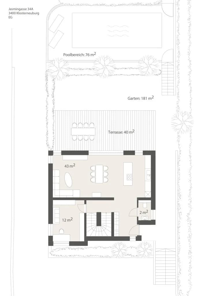 6-Zimmer-Haus mieten in Wien – 176 m², € 4.990 – Bild 18 von 20