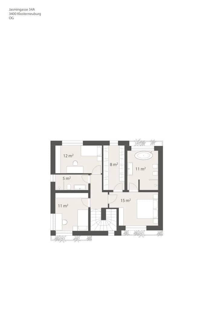 6-Zimmer-Haus mieten in Wien – 176 m², € 4.990 – Bild 19 von 20