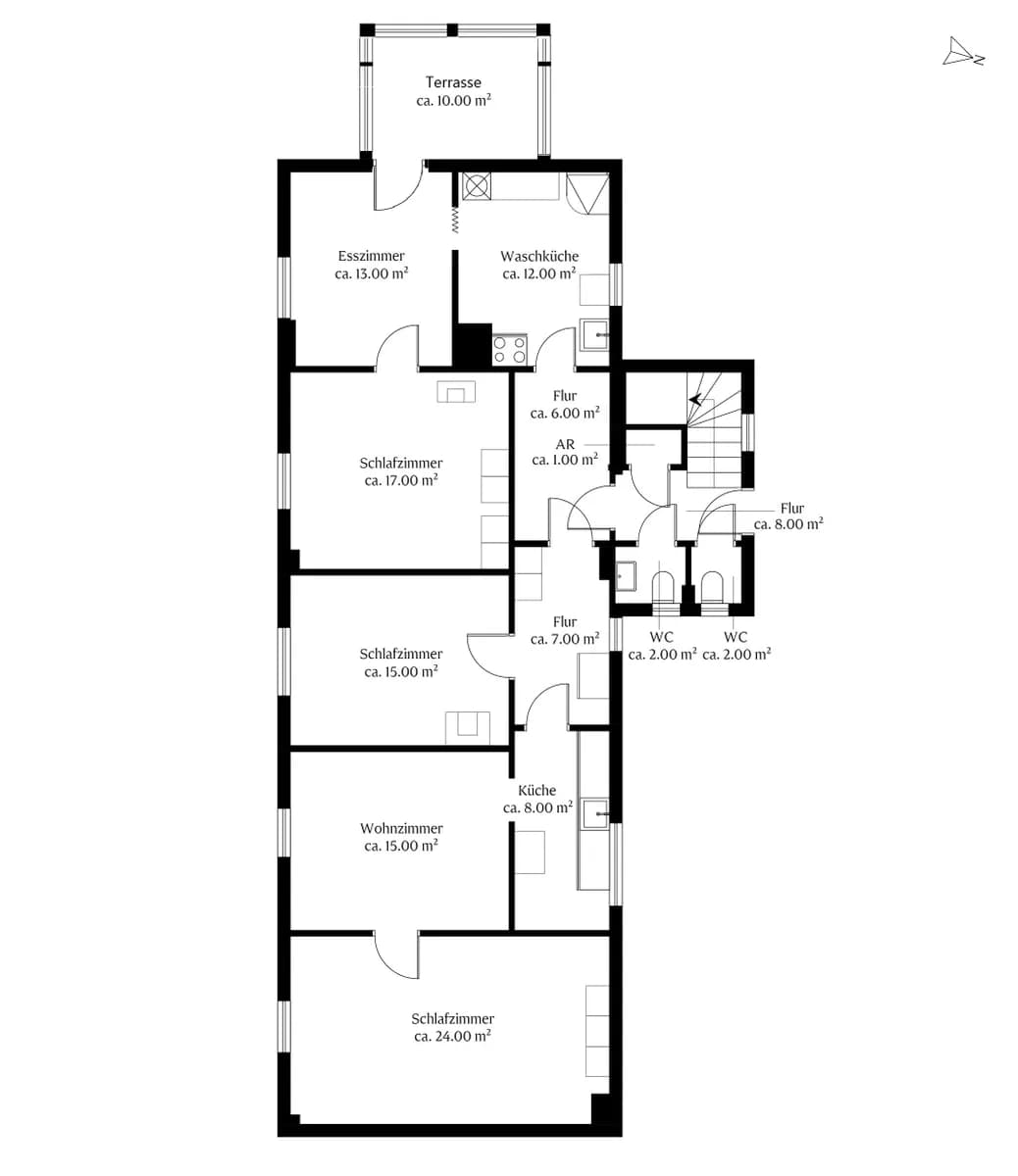 8-Zimmer-Gewerbeimmobilie kaufen in Bruck-Mürzzuschlag – 257 m², € 298.000 – Bild 19 von 21