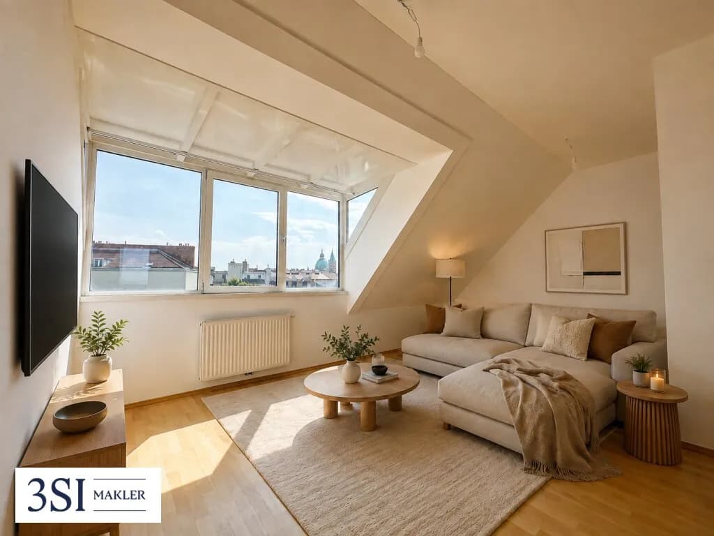 2-Zimmer-Wohnung mieten in Wien – 57,37 m², € 1.150