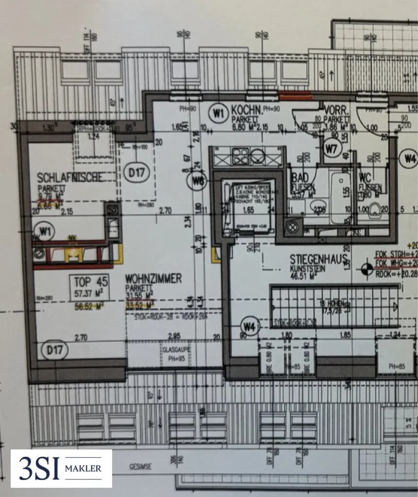 2-Zimmer-Wohnung mieten in Wien – 57,37 m², € 1.150 – Bild 14 von 14