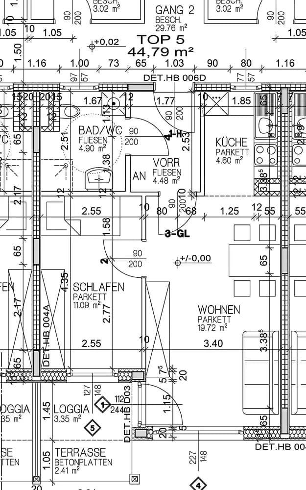 2-Zimmer-Wohnung mieten in Liezen – 44,81 m², € 687 – Bild 9 von 9