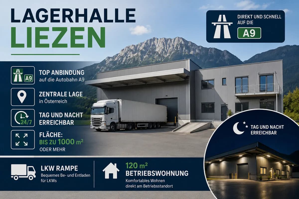 Immobilie mieten in Liezen – 2 000 m² – Bild 1 von 8