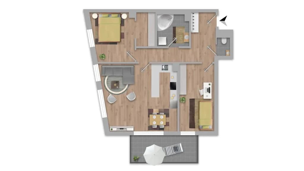 3-Zimmer-Wohnung kaufen in Wien – 85,76 m², € 520.000 – Bild 17 von 18