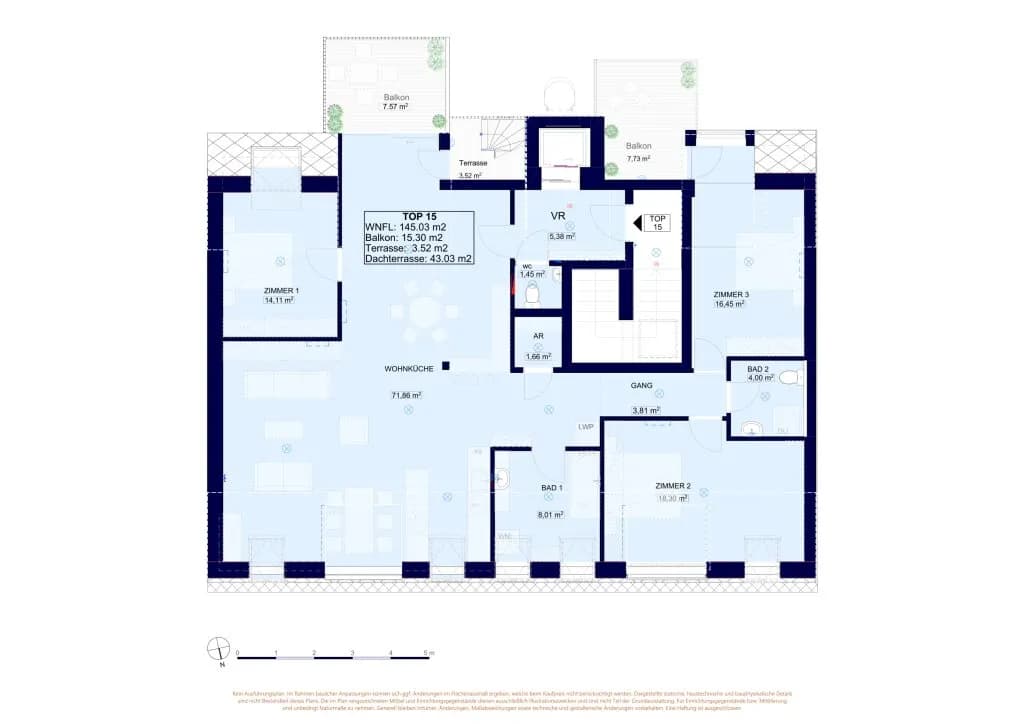 4-Zimmer-Wohnung kaufen in Wien – 145,03 m², € 1.198.000 – Bild 12 von 13