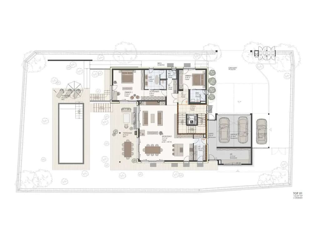 Grundstück kaufen in Villach Land – 1 143 m² – Bild 6 von 8