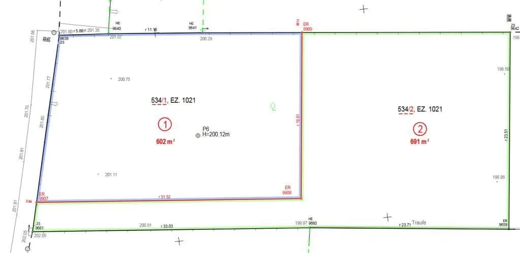 Grundstück kaufen in Korneuburg – 602 m², € 299.000 – Bild 2 von 3