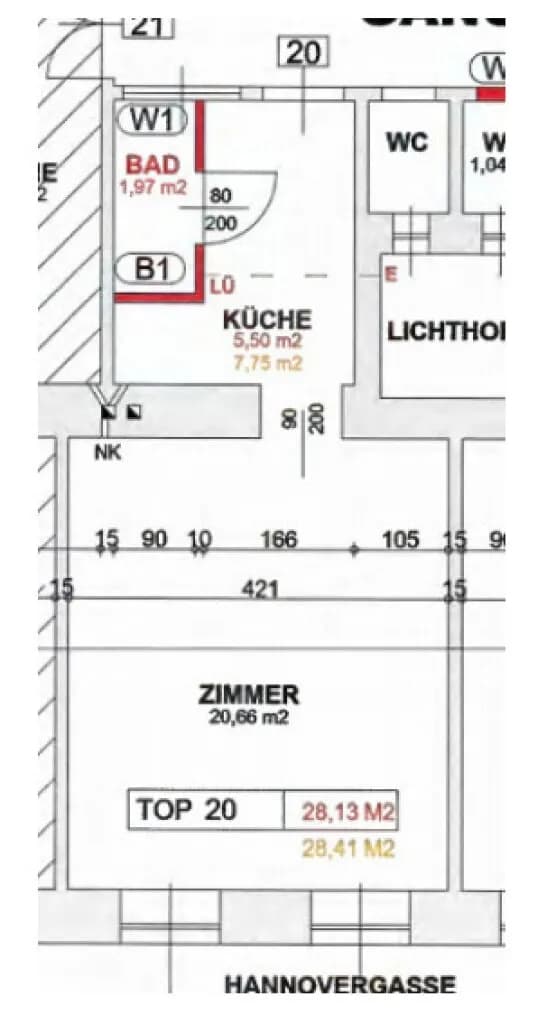 1-Zimmer-Wohnung kaufen in Wien – 29 m², € 179.000 – Bild 8 von 9