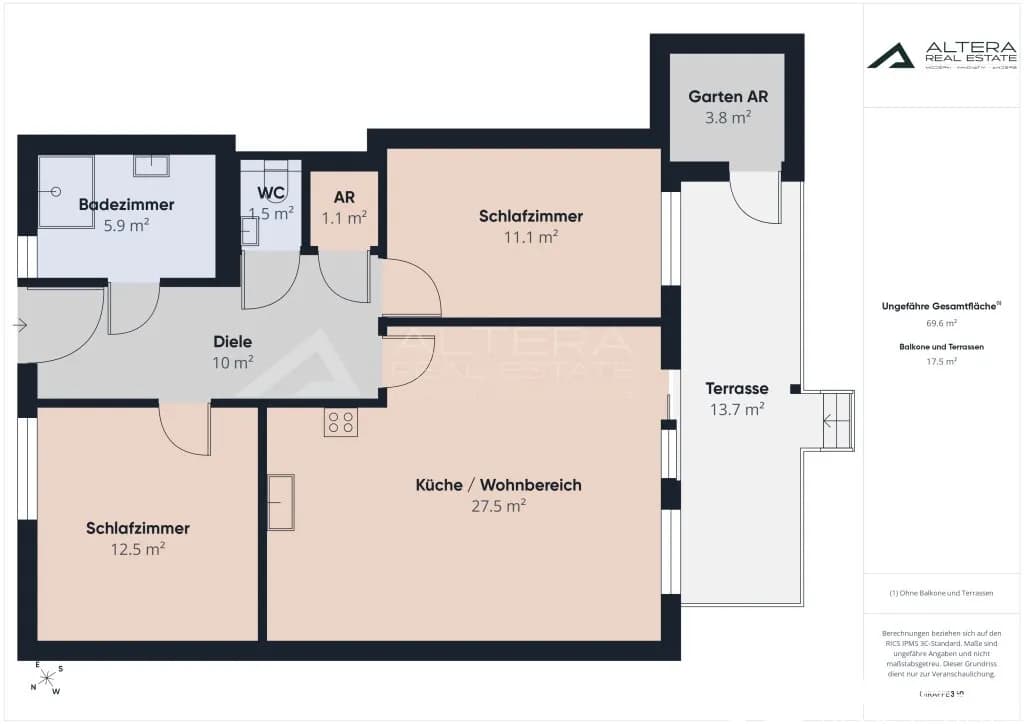 3-Zimmer-Wohnung kaufen in Graz-Umgebung – 69,6 m², € 249.000 – Bild 24 von 25