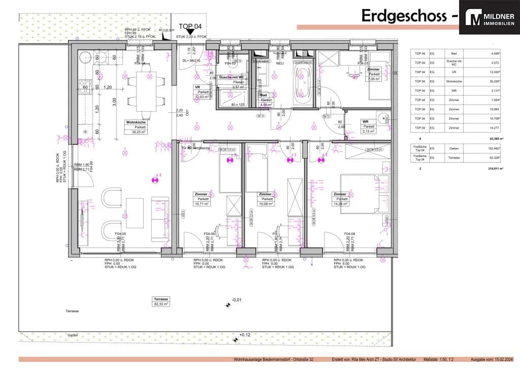 5-Zimmer-Wohnung kaufen in Mödling – 94,45 m², € 879.000 – Bild 5 von 5