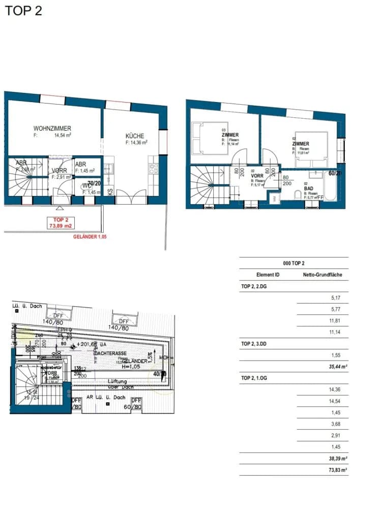 3-Zimmer-Wohnung kaufen in Tulln – 77 m², € 489.000 – Bild 15 von 15