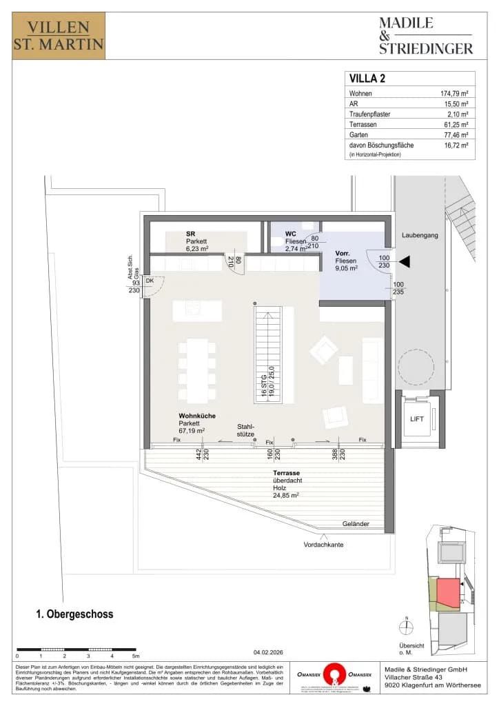 5-Zimmer-Haus kaufen in Klagenfurt – 174,49 m², € 1.850.000 – Bild 7 von 7