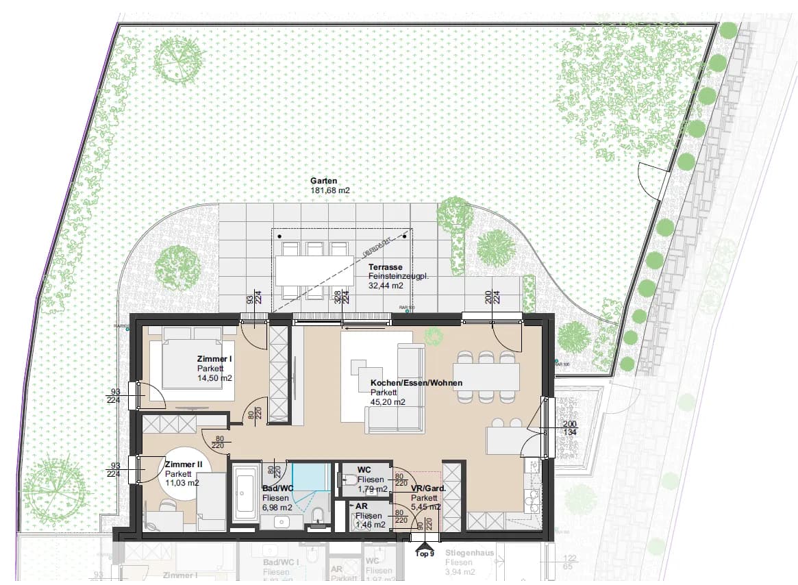 3-Zimmer-Wohnung kaufen in Mödling – 87 m², € 870.000 – Bild 7 von 7