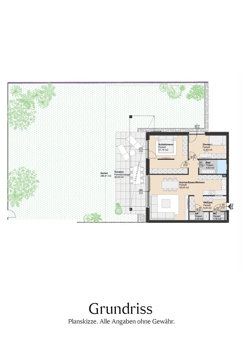 3-Zimmer-Wohnung kaufen in Mödling – 91 m², € 895.000 – Bild 8 von 8