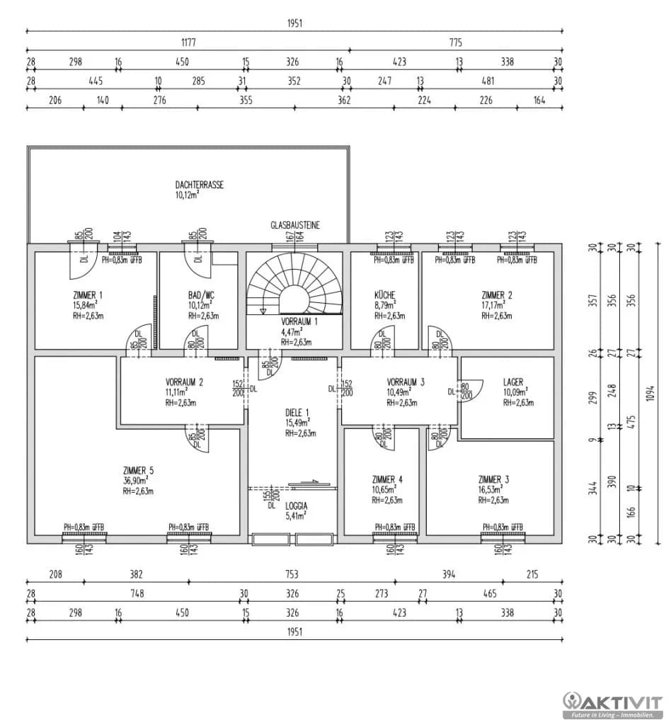 6-Zimmer-Wohnung kaufen in Weiz – 188 m², € 295.000 – Bild 13 von 13