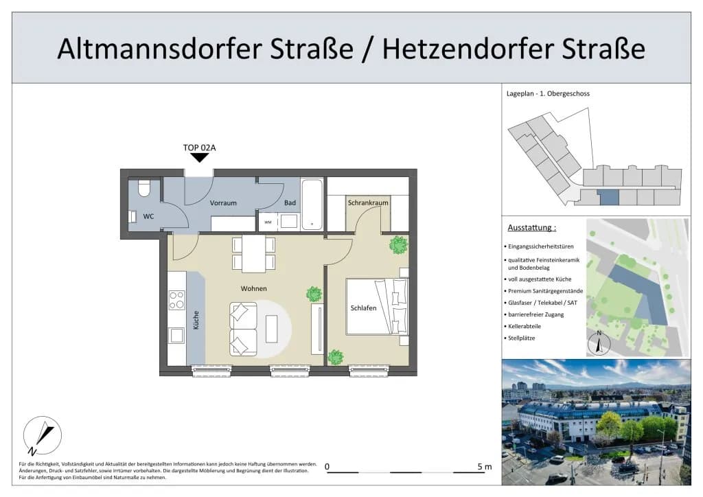 2-Zimmer-Wohnung mieten in Wien – 46,17 m², € 899 – Bild 14 von 14
