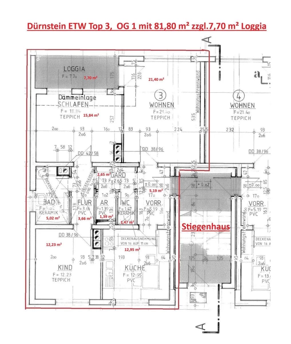 3-Zimmer-Wohnung kaufen in Murau – 90 m², € 99.000 – Bild 12 von 13
