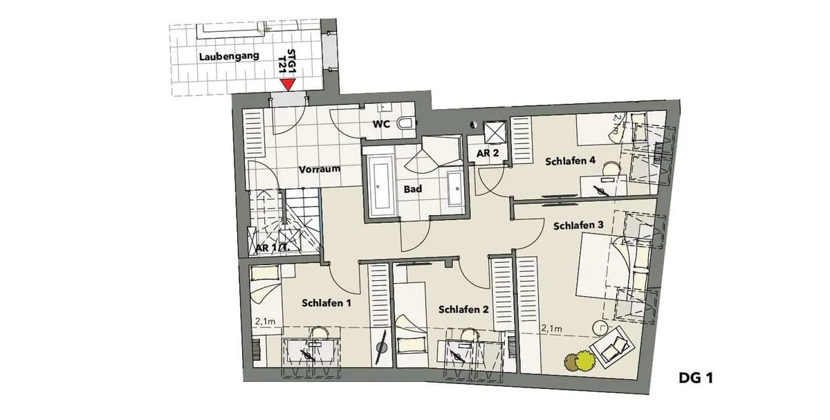 5-Zimmer-Wohnung kaufen in Wien – 132,69 m², € 1.350.000 – Bild 12 von 14