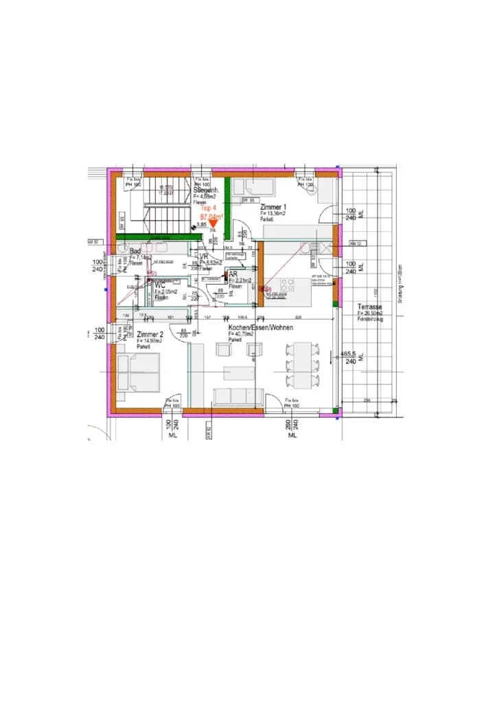 3-Zimmer-Wohnung kaufen in Graz – 87,04 m², € 565.760 – Bild 9 von 9