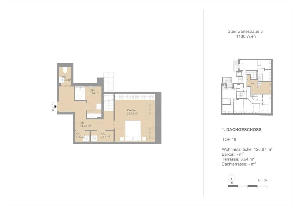 3-Zimmer-Wohnung kaufen in Wien – 120,25 m², € 1.325.000 – Bild 22 von 23