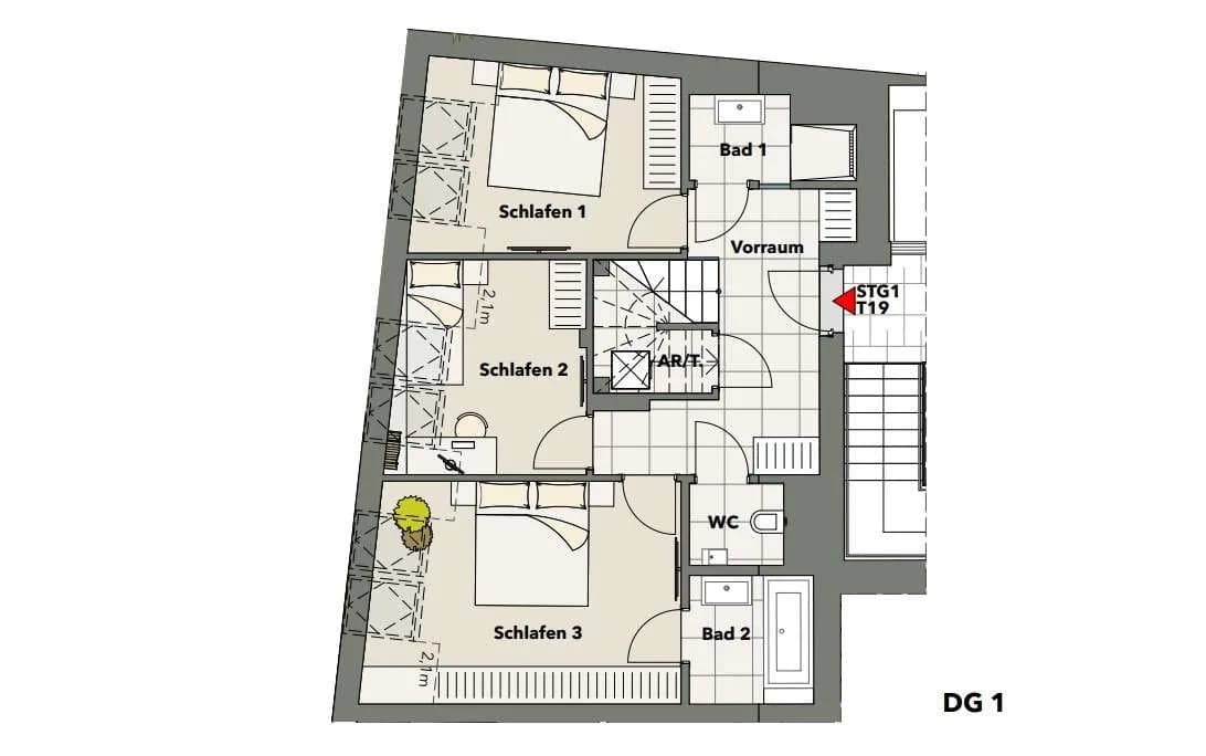 4-Zimmer-Wohnung kaufen in Wien – 120,05 m², € 1.190.000 – Bild 10 von 11