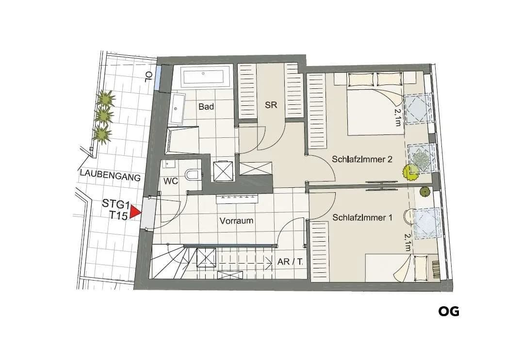 3-Zimmer-Wohnung kaufen in Wien – 107,77 m², € 1.150.000 – Bild 10 von 11