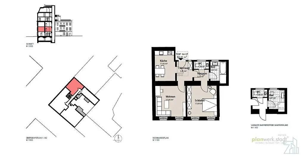 Wohnung kaufen in Wien – 64,06 m², € 196.000 – Bild 10 von 10
