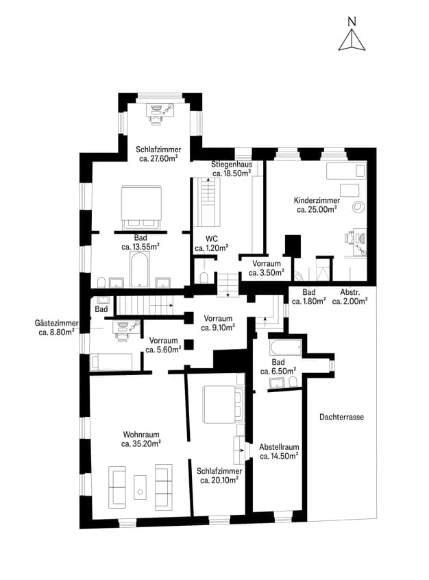 13-Zimmer-Gewerbeimmobilie kaufen in Wien – 400 m², € 2.990.000 – Bild 16 von 16