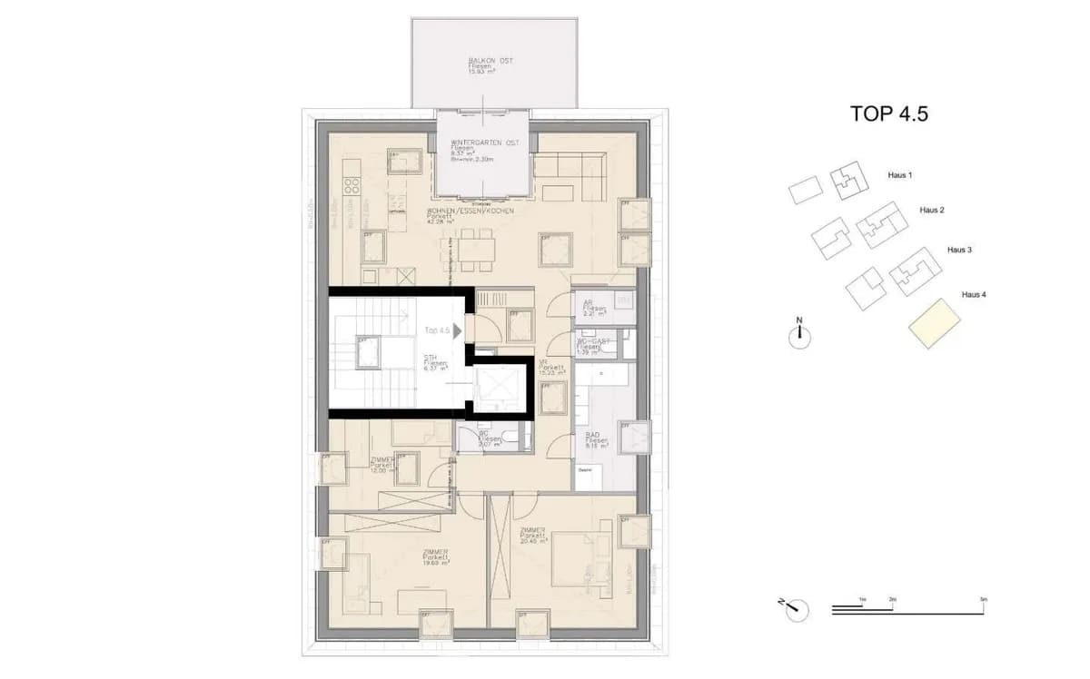 4-Zimmer-Wohnung kaufen in Linz – 123,48 m², € 1.129.000 – Bild 7 von 7