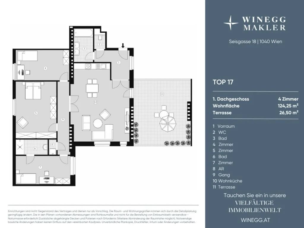 4-Zimmer-Wohnung kaufen in Wien – 124,25 m², € 1.275.000 – Bild 21 von 21