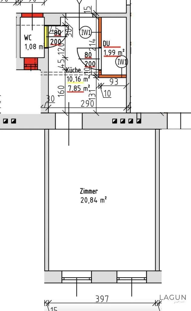 1-Zimmer-Wohnung kaufen in Wien – 31,76 m², € 150.000 – Bild 9 von 9