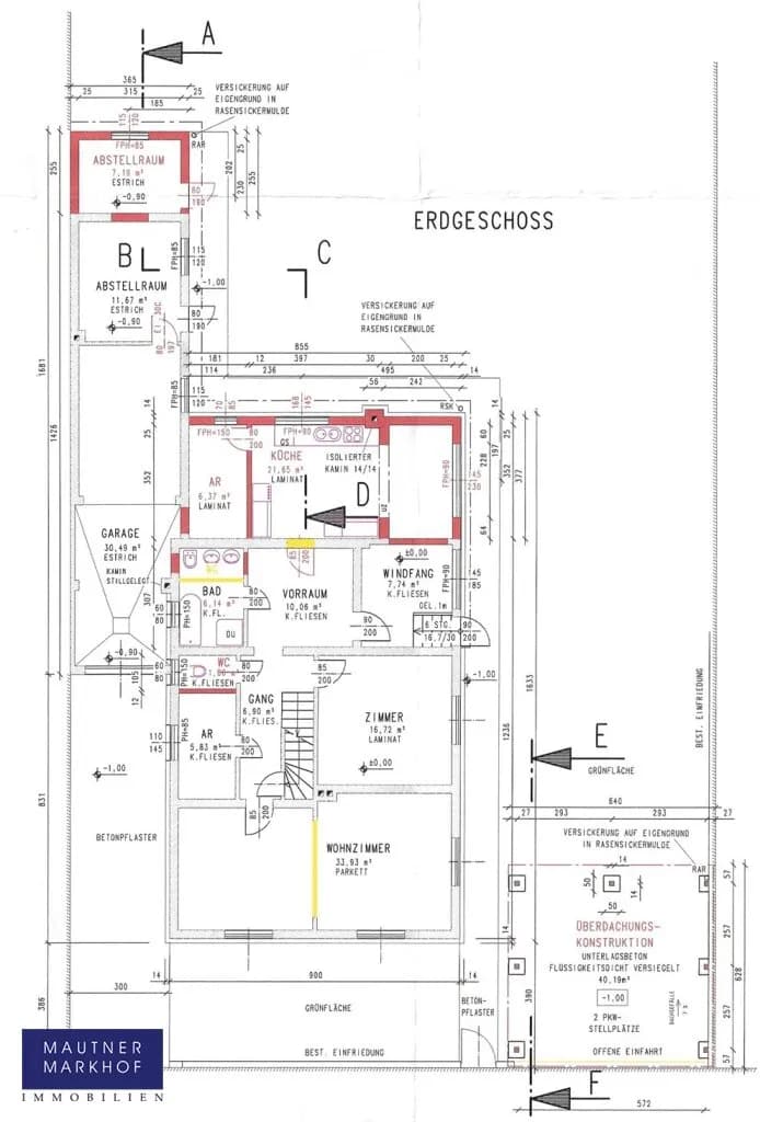 5-Zimmer-Haus kaufen in Baden – 155 m², € 690.000 – Bild 33 von 34