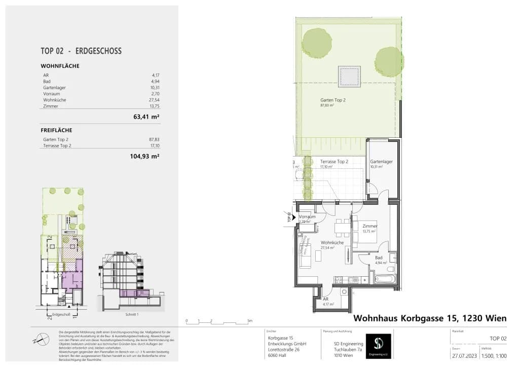 2-Zimmer-Wohnung kaufen in Wien – 63,41 m², € 524.000 – Bild 8 von 8