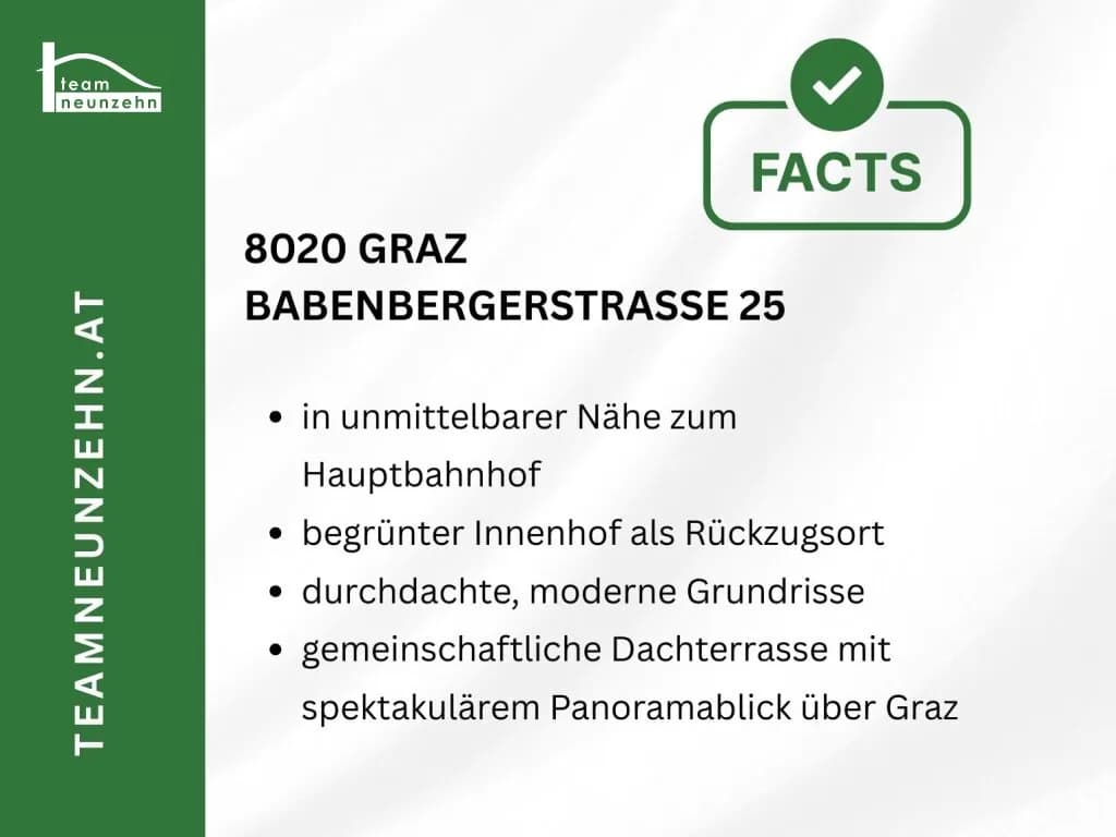 2-Zimmer-Wohnung mieten in Graz – 40,79 m², € 609 – Bild 6 von 14