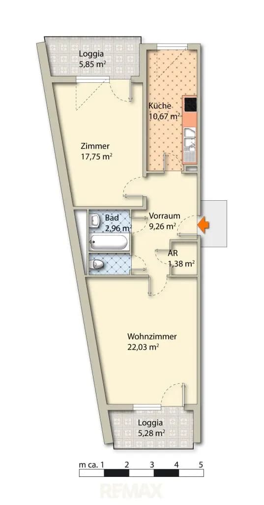 3-Zimmer-Wohnung kaufen in Wien – 65,17 m², € 239.000 – Bild 31 von 41