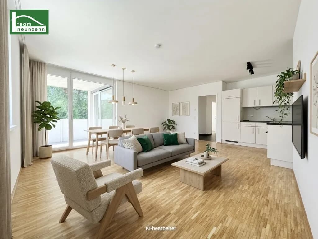 4-Zimmer-Wohnung mieten in Graz – 88,7 m², € 1.250