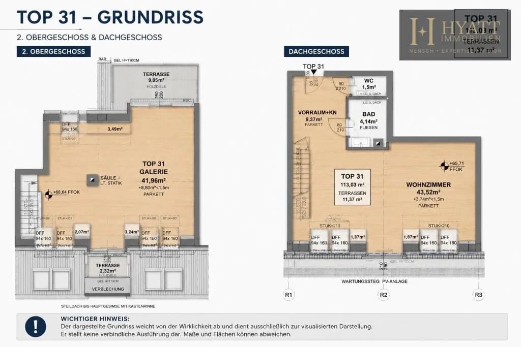 2-Zimmer-Wohnung kaufen in Wien – 113,03 m², € 899.000 – Bild 29 von 36