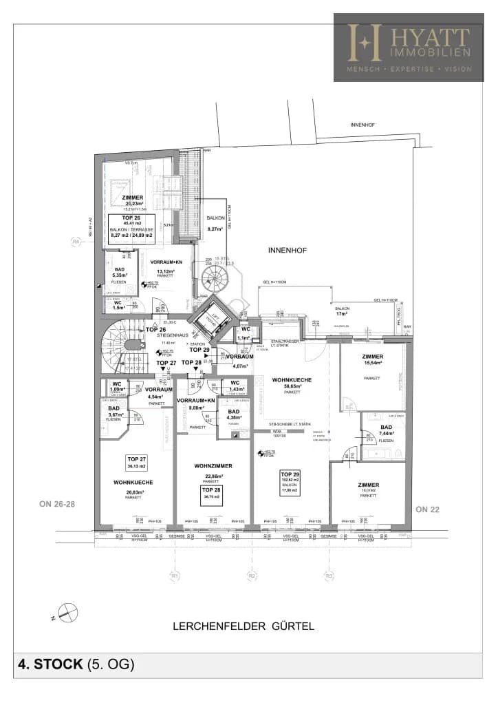 2-Zimmer-Wohnung kaufen in Wien – 42,17 m², € 369.000 – Bild 18 von 20