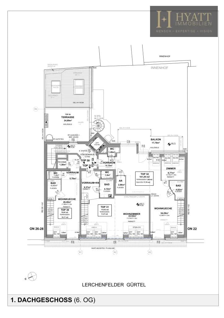 2-Zimmer-Wohnung kaufen in Wien – 42,17 m², € 369.000 – Bild 19 von 20