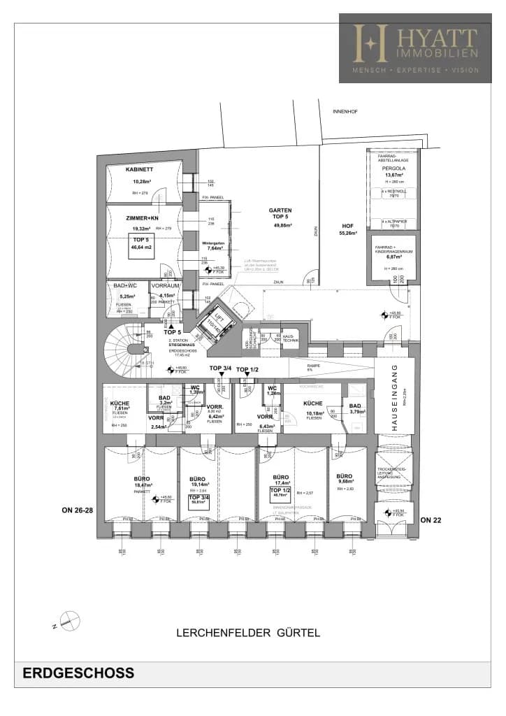2-Zimmer-Wohnung kaufen in Wien – 43,92 m², € 259.000 – Bild 11 von 17