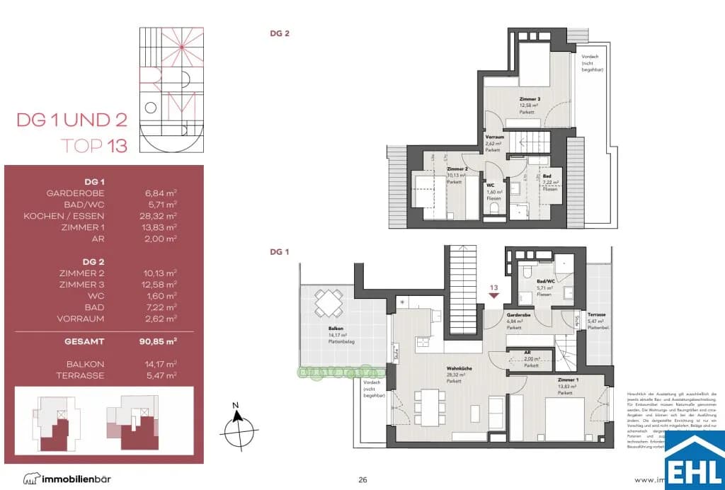 Immobilie kaufen in Wien – 91,07 m², € 1.025.000 – Bild 6 von 6