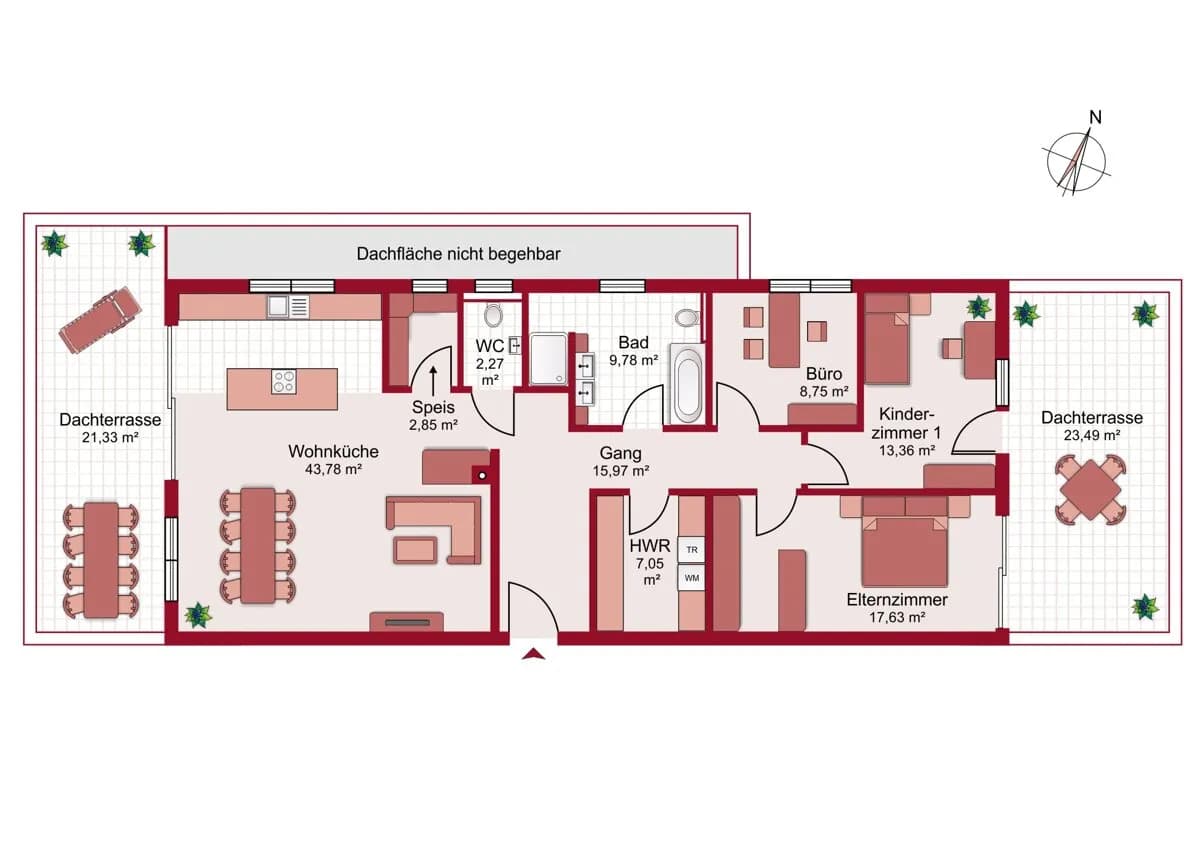 4-Zimmer-Wohnung kaufen in Kitzbühel – 121,44 m², € 785.000 – Bild 10 von 10