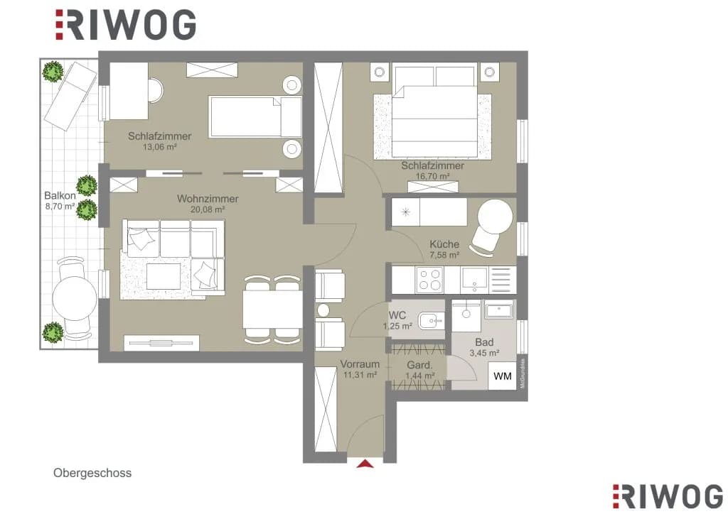 3-Zimmer-Wohnung kaufen in Wien – 75 m², € 299.000 – Bild 21 von 21
