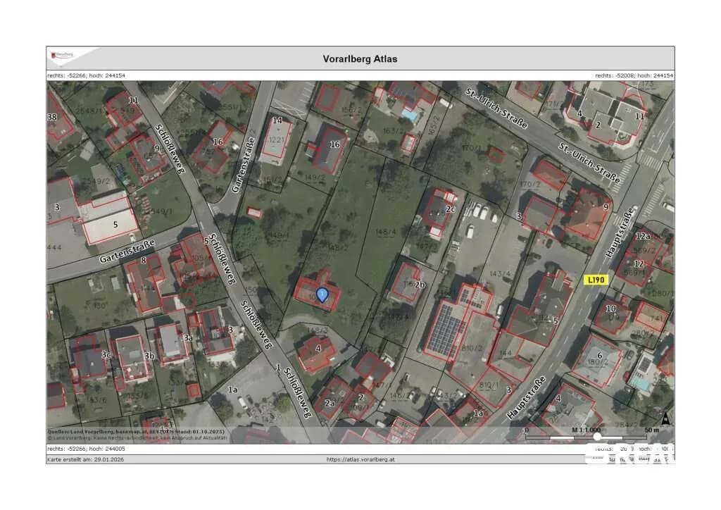 Grundstück kaufen in Feldkirch – 1 702 m² – Bild 2 von 8